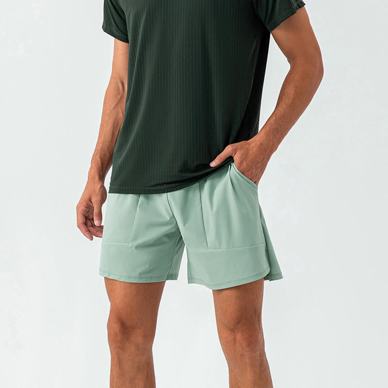 Buddha Stonesメンズ カジュアル 速乾 スポーツショーツ ポケット付き - image 8