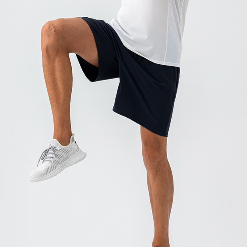 Buddha Stonesメンズ カジュアル 通気性 ゆったり ナイロン 速乾 スポーツショーツ ポケット付き - image 9