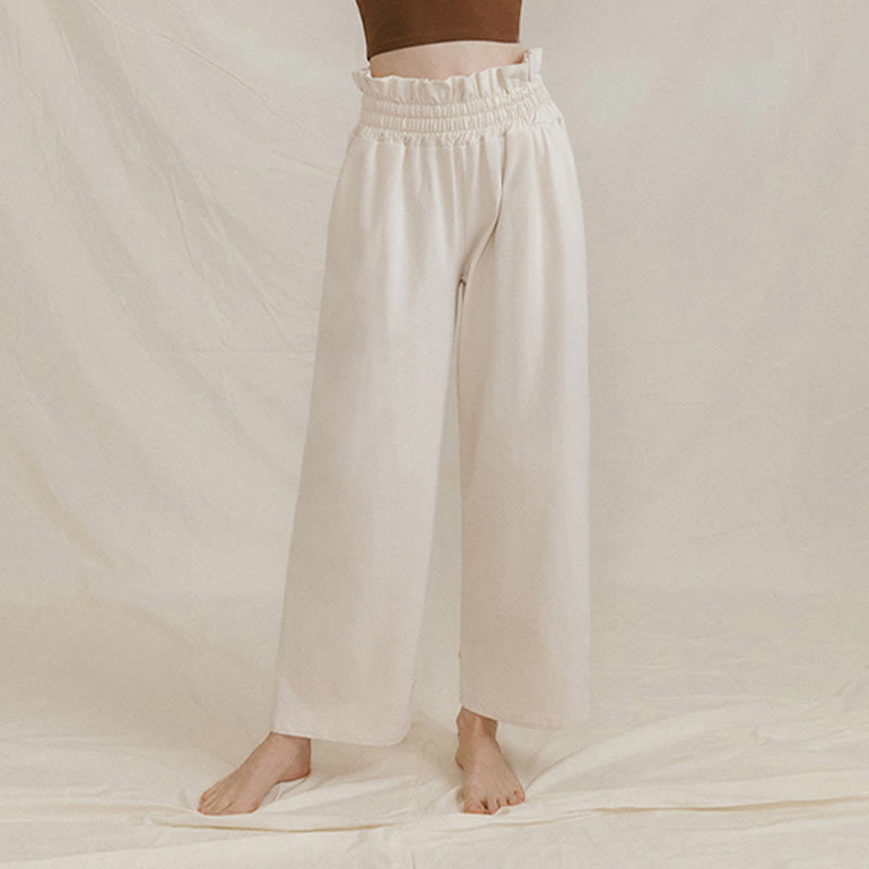 Buddha Stonesカジュアルバックル ルーズ レディース スパンデックス パンツ ポケット付き - image 16