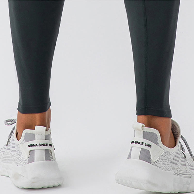 Buddha Stonesプレーン ハイウエスト 伸縮性 通気性 スポーツ メンズ レギンス パンツ - image 27