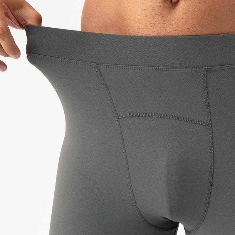 Buddha Stonesハイウエスト 伸縮性 速乾性 通気性 ジム スポーツ メンズ レギンス パンツ - image 12