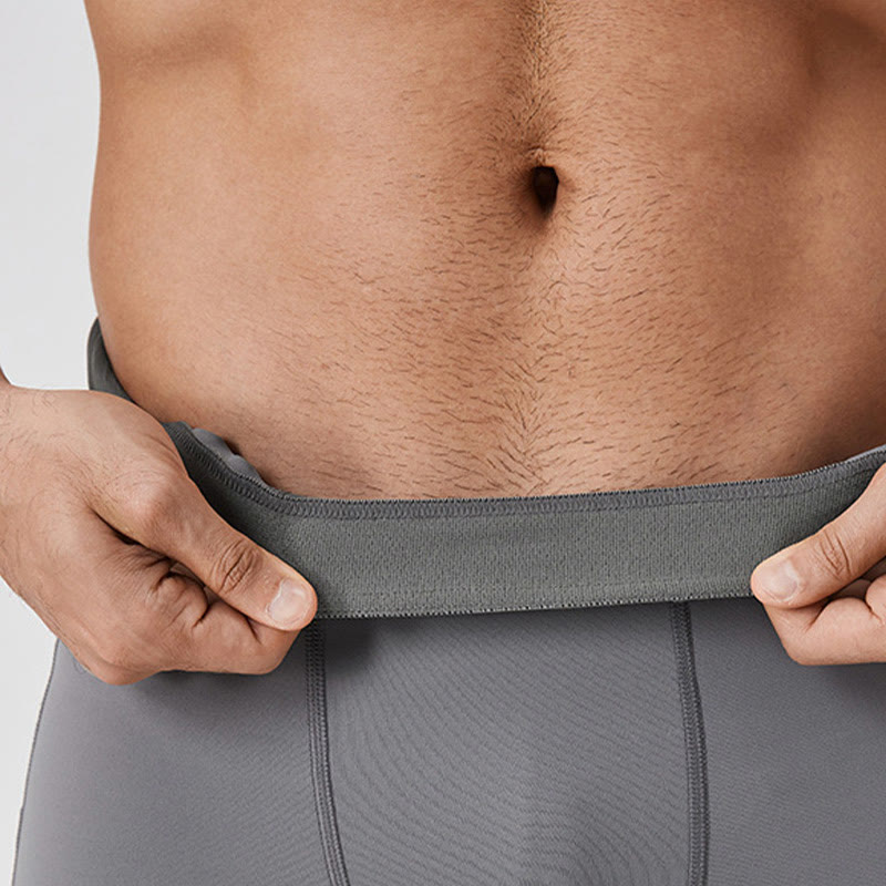 Buddha Stones無地 ハイウエスト 伸縮性 通気性 スポーツ メンズ レギンス パンツ バックジッパーポケット付き - image 11