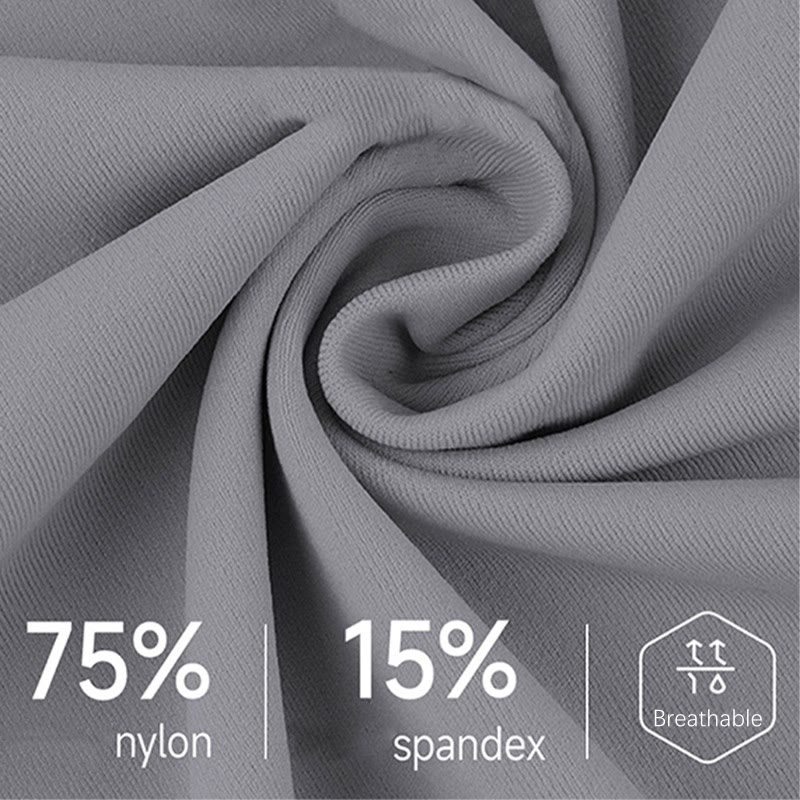 Buddha Stones無地 ハイウエスト 伸縮性 通気性 スポーツ メンズ レギンス パンツ バックジッパーポケット付き - image 5