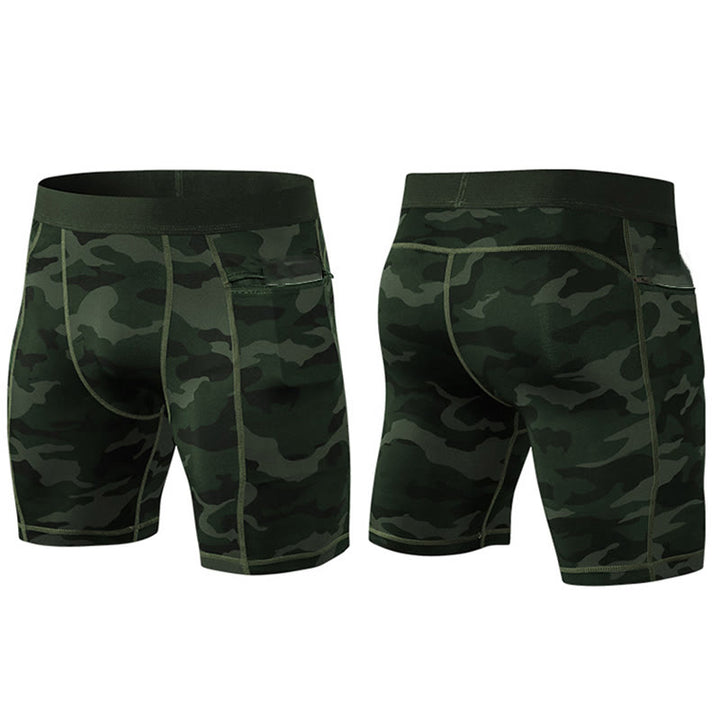 Buddha Stonesメンズ タイト ストレッチ 高伸縮性 速乾 スポーツショーツ ジッパーポケット付き - image 37