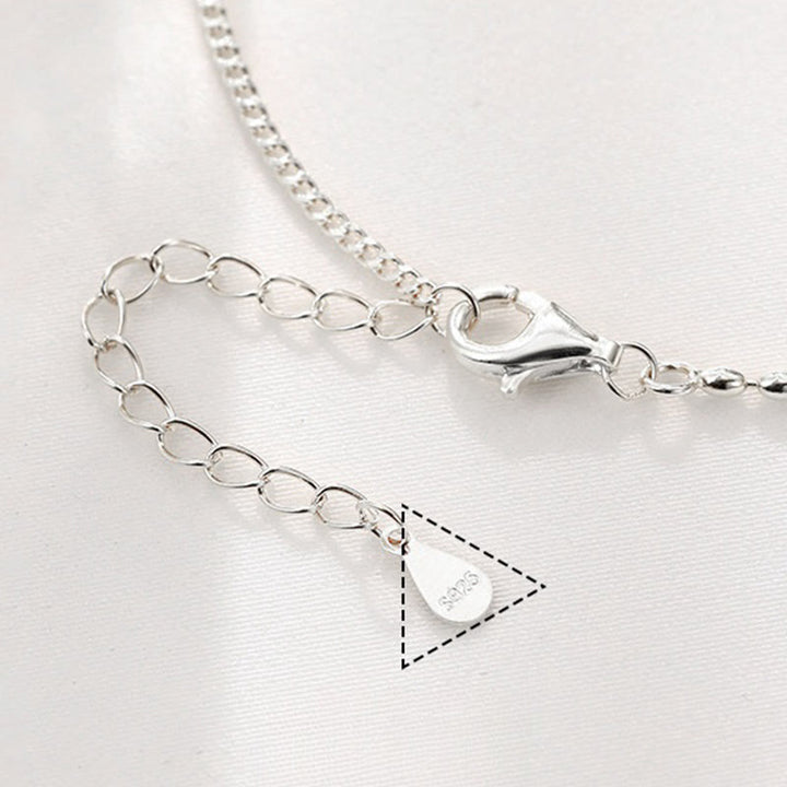 Buddha Stones925スターリングシルバー 小さなビーズ レッドアゲート 平和と喜びの祝福アンクレット - image 11