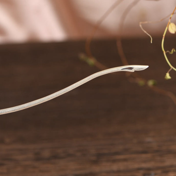 Buddha Stones925スターリングシルバー フェニックスタッセル プロテクションヘアピン - image 12