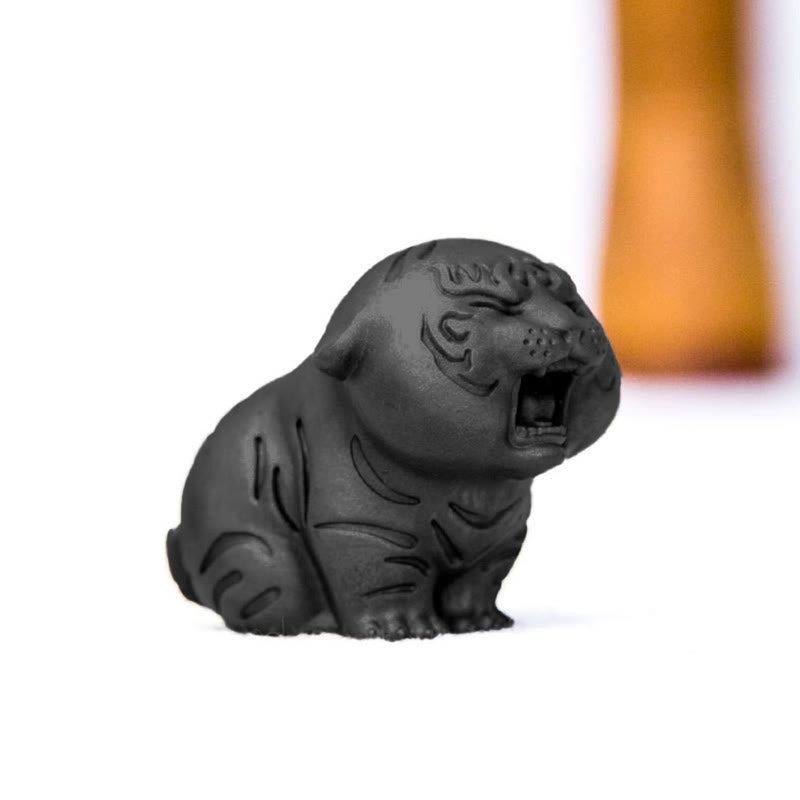 Buddha Stones ミニ虎の樹脂置物｜鉄粉入り・錆加工風インテリアオブジェ - image 21