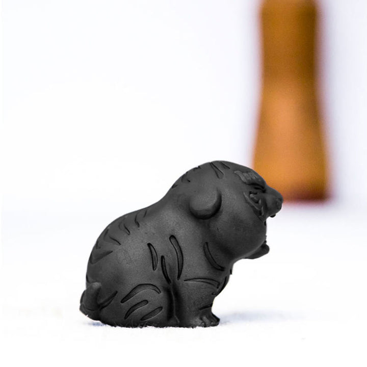 Buddha Stones ミニ虎の樹脂置物｜鉄粉入り・錆加工風インテリアオブジェ - image 23