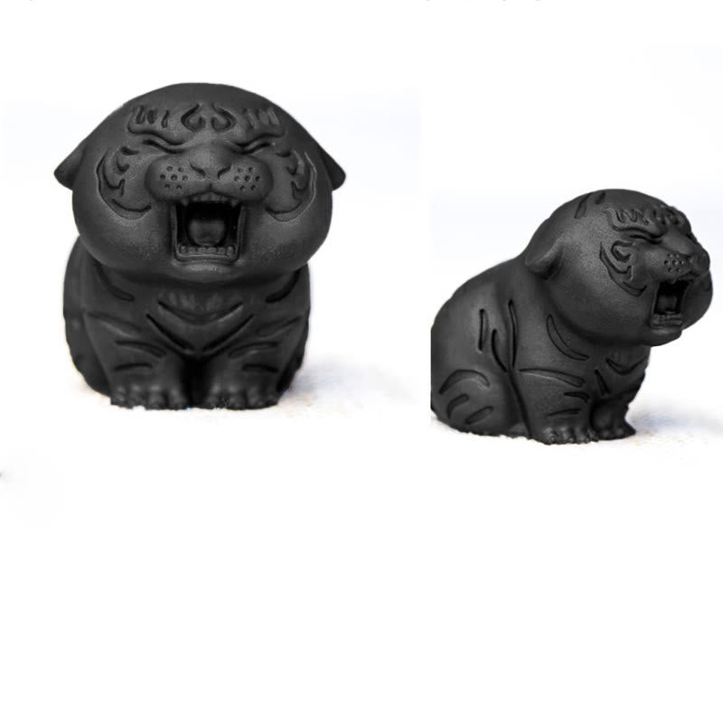 Buddha Stones ミニ虎の樹脂置物｜鉄粉入り・錆加工風インテリアオブジェ - image 30