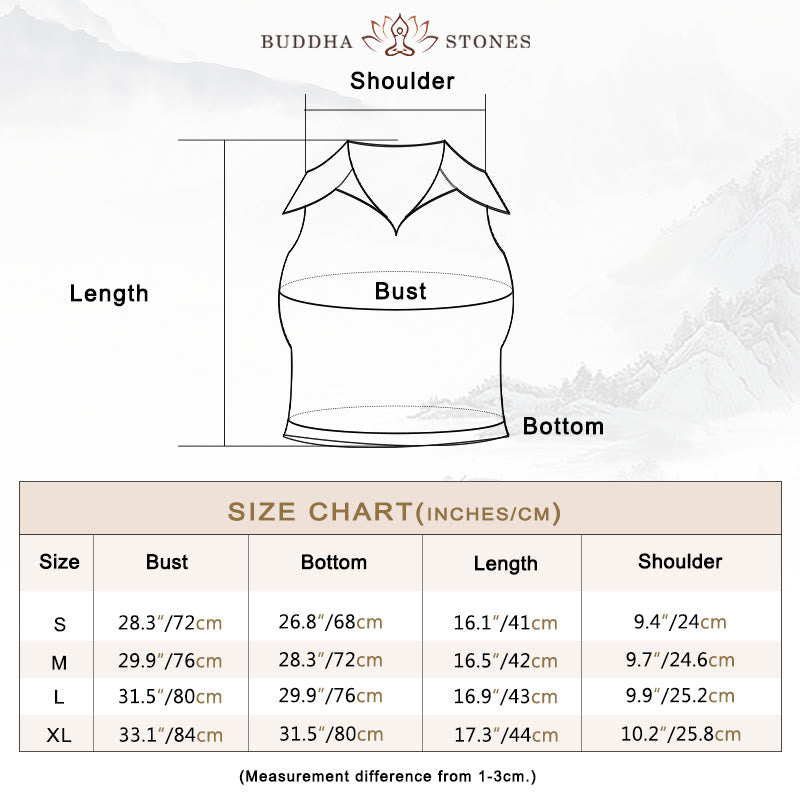 Buddha Stonesポロカラー クロップタンクトップ テニススカート プリーツショーツ ポケット付き スポーツ ヨガウェア - image 3