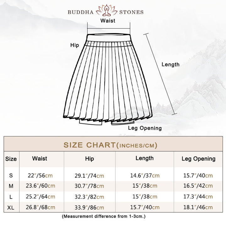 Buddha Stonesポロカラー クロップタンクトップ テニススカート プリーツショーツ ポケット付き スポーツ ヨガウェア - image 4