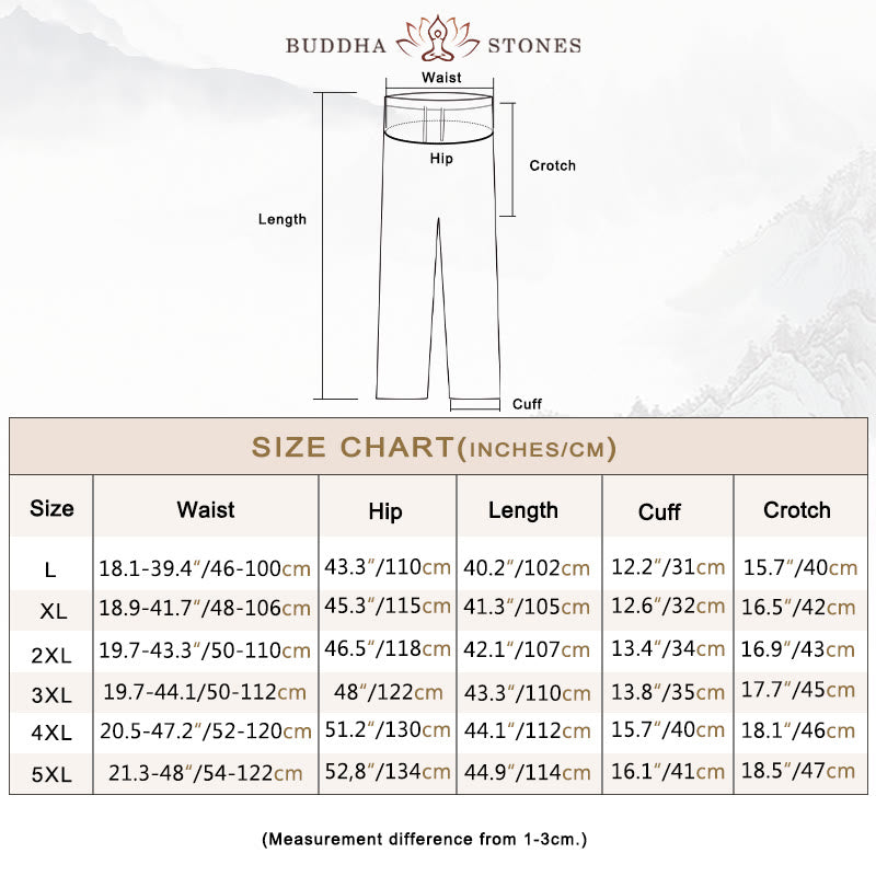 Buddha Stones 2点セット 秋 メンズ 唐装 カエルボタン コットン 長袖 シャツ パンツ セット - image 4