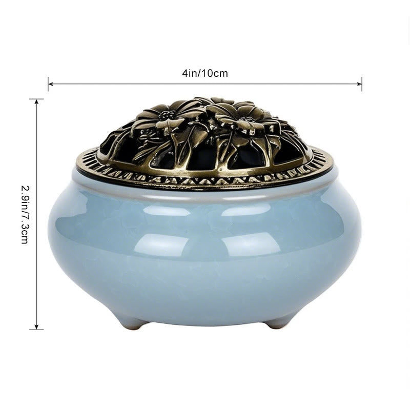 Buddha Stonesカラフル 陶器 香炉