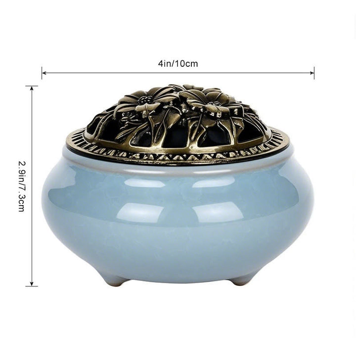 Buddha Stonesカラフル 陶器 香炉