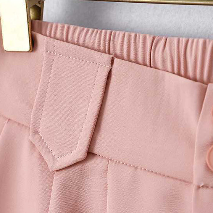 Buddha Stones夏 カジュアル ジッパーボタン ゆったり 無地 コットンリネン レディース ショートパンツ ポケット付き - image 16