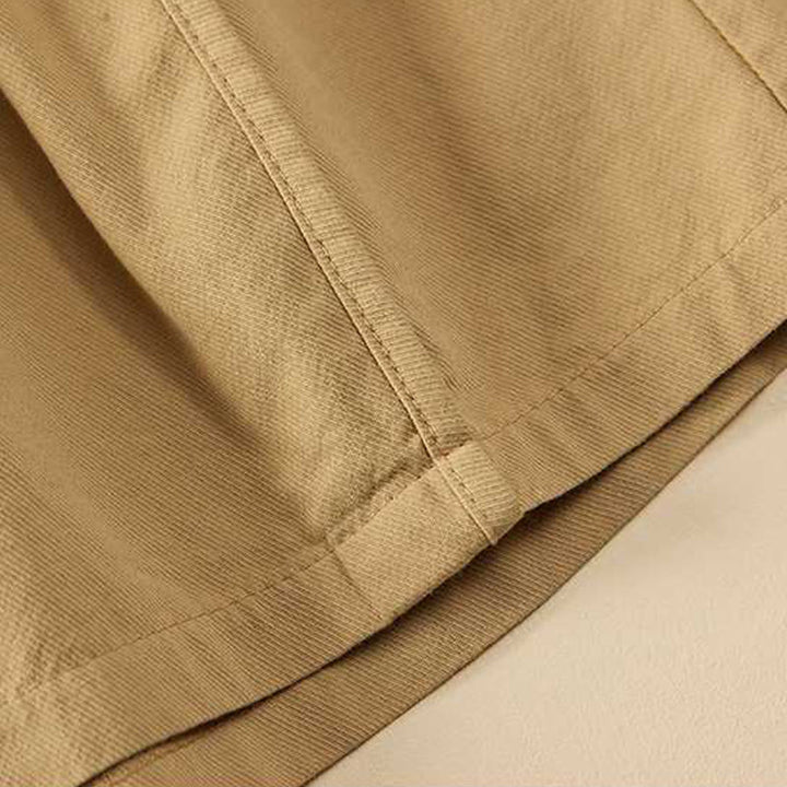 Buddha Stones夏 カジュアル ゆったり 無地 コットン レディース ショートパンツ ポケット付き - image 4