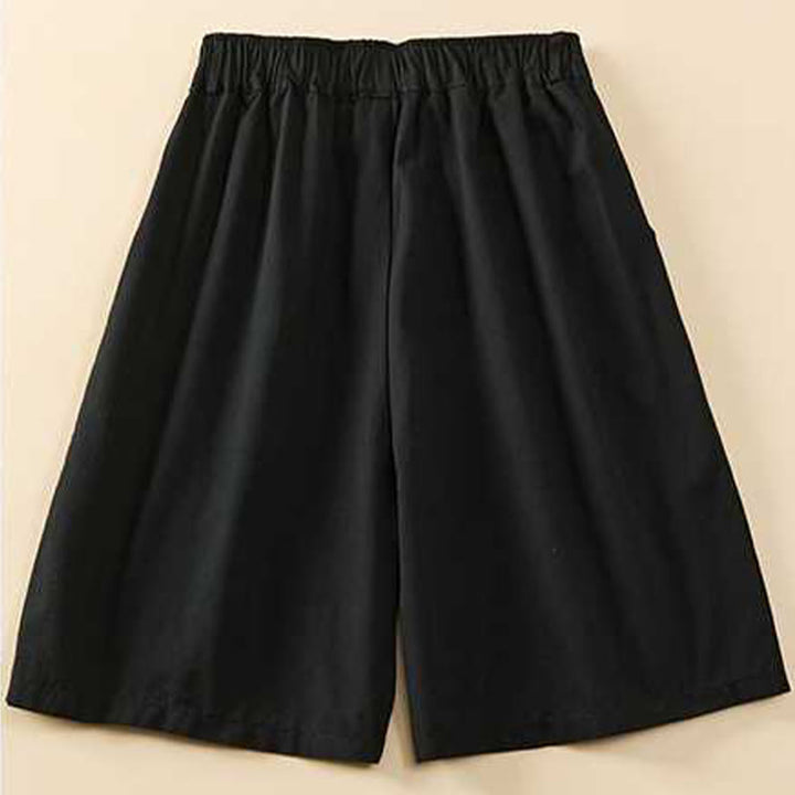 Buddha Stones夏 カジュアル ゆったり 無地 コットン レディース ショートパンツ ポケット付き - image 22