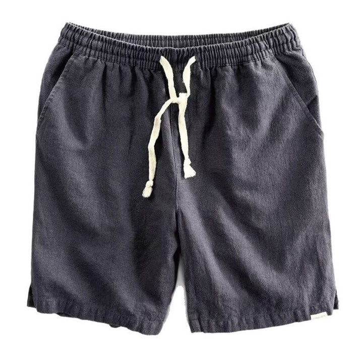 Buddha Stonesドローストリング 伸縮性ウエスト コットン メンズ ショートパンツ ポケット付き - image 9