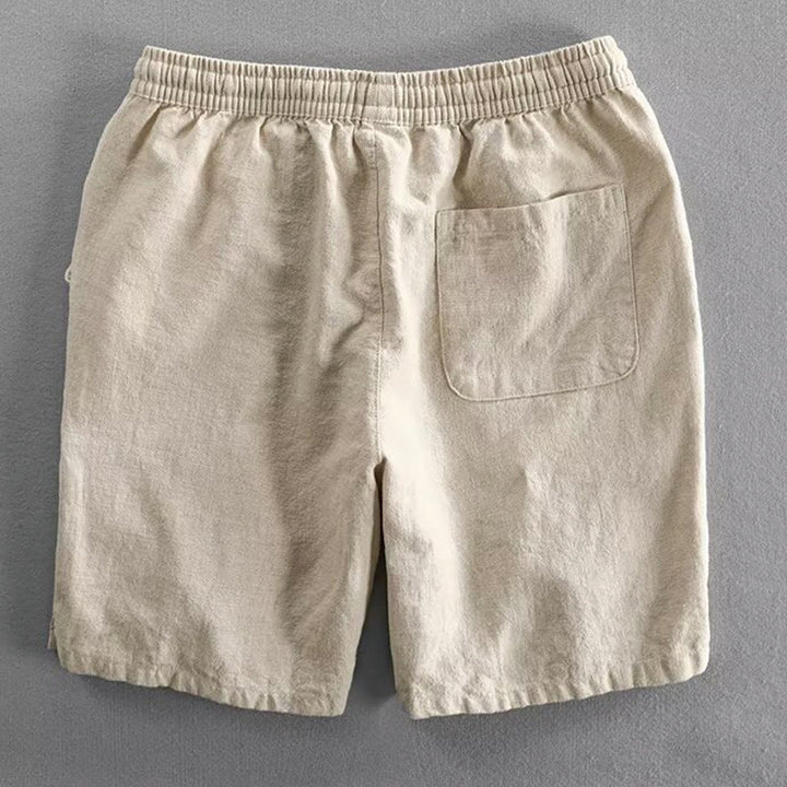 Buddha Stonesドローストリング 伸縮性ウエスト コットン メンズ ショートパンツ ポケット付き - image 15