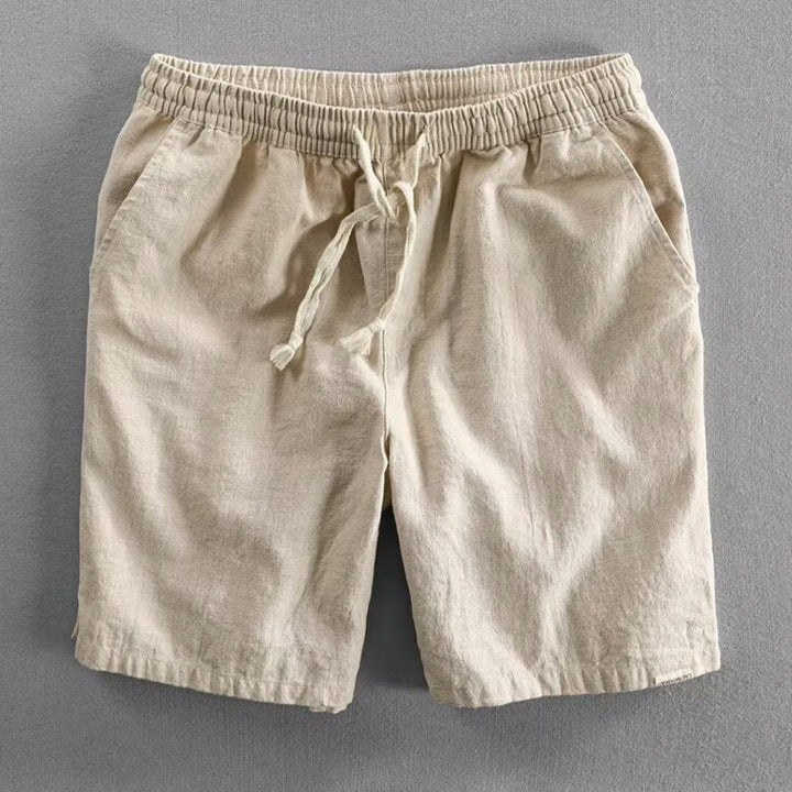 Buddha Stonesドローストリング 伸縮性ウエスト コットン メンズ ショートパンツ ポケット付き - コーンシルク - US/UK/AU40、EU50（3XL） - image 14