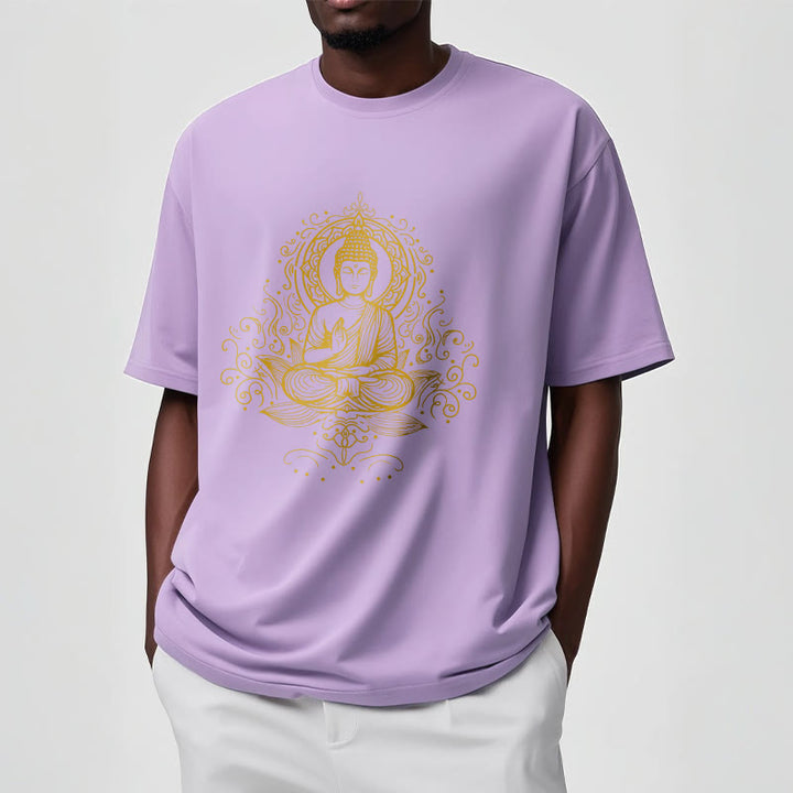 Buddha Stones、蓮の花、つる、瞑想、仏陀のTシャツ - image 17