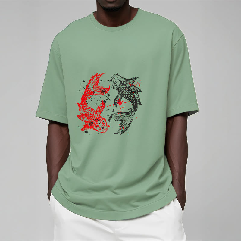 Buddha Stones赤黒鯉Tシャツ - image 15