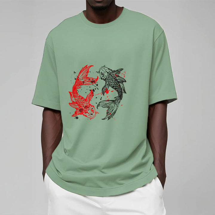 Buddha Stones赤黒鯉Tシャツ - image 15