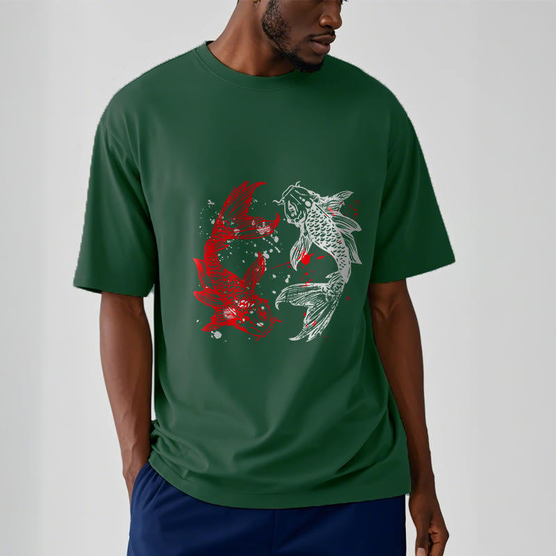 Buddha Stones赤黒鯉Tシャツ - image 12