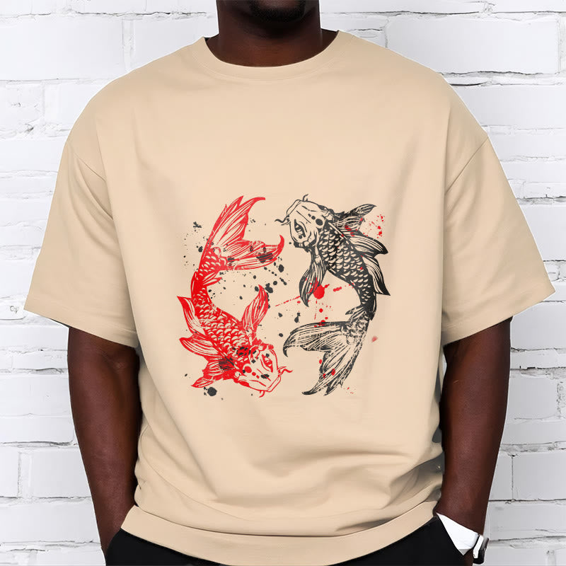 Buddha Stones赤黒鯉Tシャツ - image 9