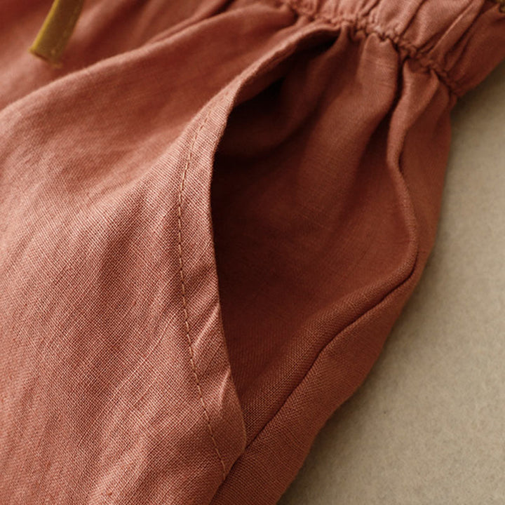 Buddha Stonesヴィンテージ 無地 刺繍 ドローストリング レディース スカート ポケット付き - image 20