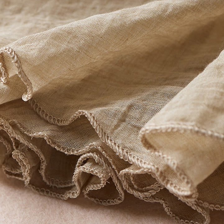 Buddha Stonesヴィンテージ カジュアル 無地 ハイウエスト レディーススカート - image 5