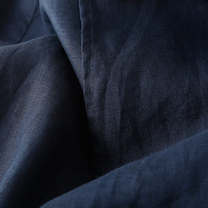 Buddha Stonesヴィンテージ サマー アシンメトリー ハイウエスト レディース コットンリネン スカート ポケット付き - image 6