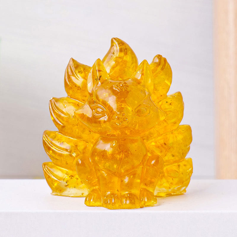 Buddha Stones小型 各種石 ストロベリークォーツ アメジスト グリーンアベンチュリン 九尾の狐 癒し 室内装飾