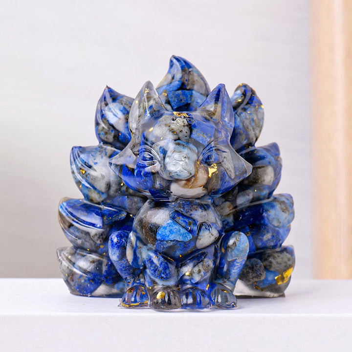 Buddha Stones小型 各種石 ストロベリークォーツ アメジスト グリーンアベンチュリン 九尾の狐 癒し 室内装飾