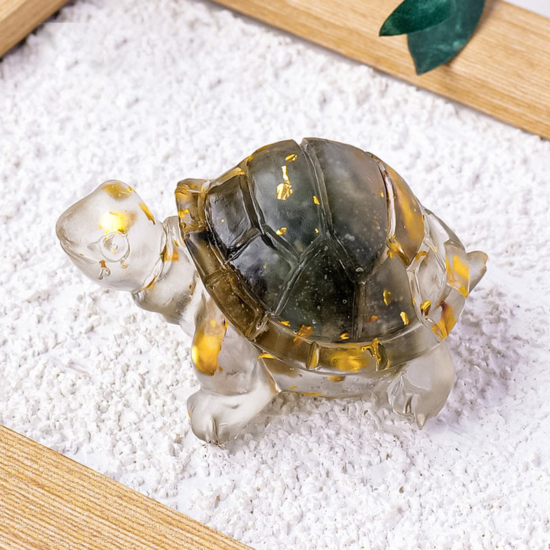Buddha Stones各種 シトリン グリーンアベンチュリン アメジスト ミニ亀 繁栄 家の装飾