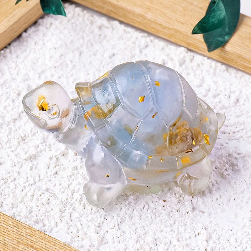 Buddha Stones各種 シトリン グリーンアベンチュリン アメジスト ミニ亀 繁栄 家の装飾