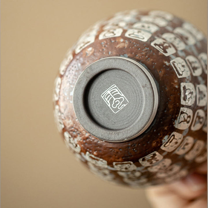 Buddha Stones万仏詩 ティーカップ カンフーティーカップ 100ml ギフトボックス付き