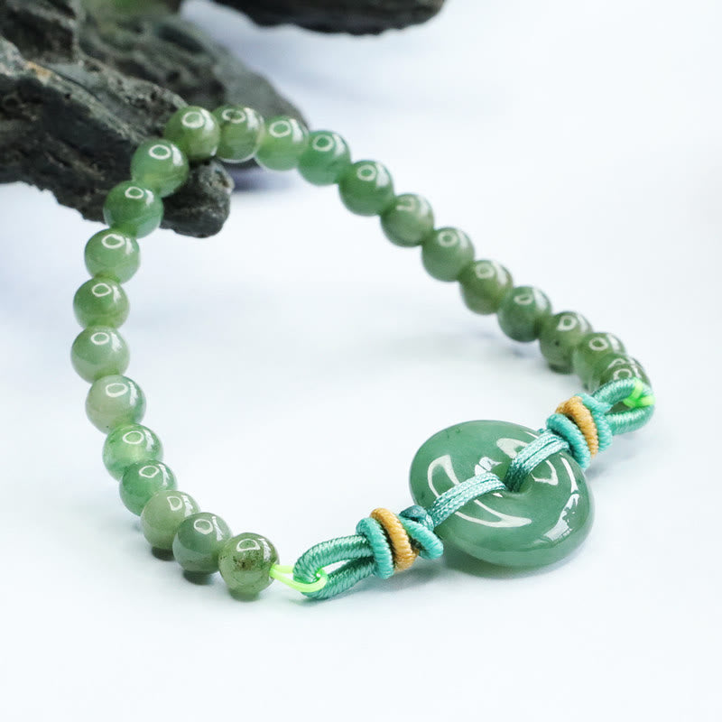 Buddha Stonesビーズ平和バックル繁栄ブレスレット
