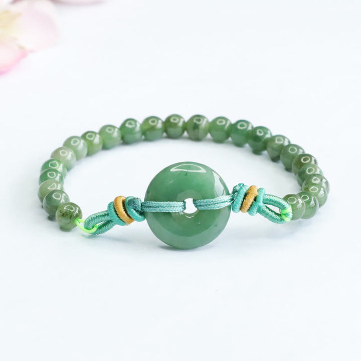Buddha Stonesビーズ平和バックル繁栄ブレスレット