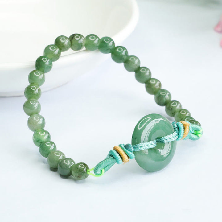 Buddha Stonesビーズ平和バックル繁栄ブレスレット