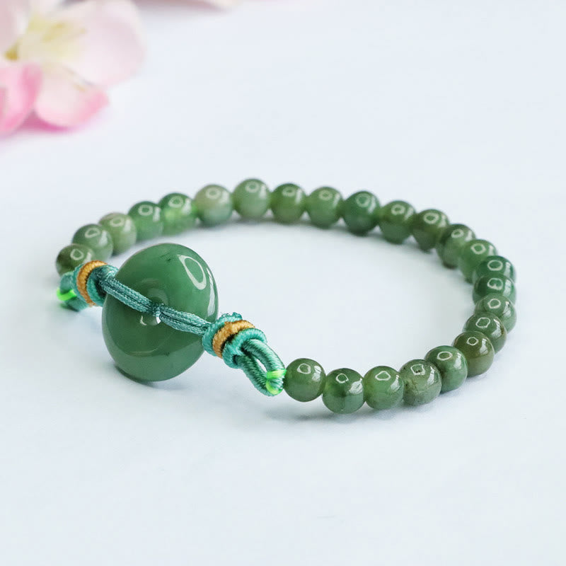 Buddha Stonesビーズ平和バックル繁栄ブレスレット