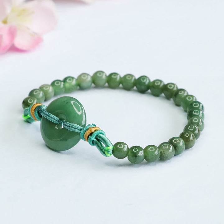Buddha Stonesビーズ平和バックル繁栄ブレスレット
