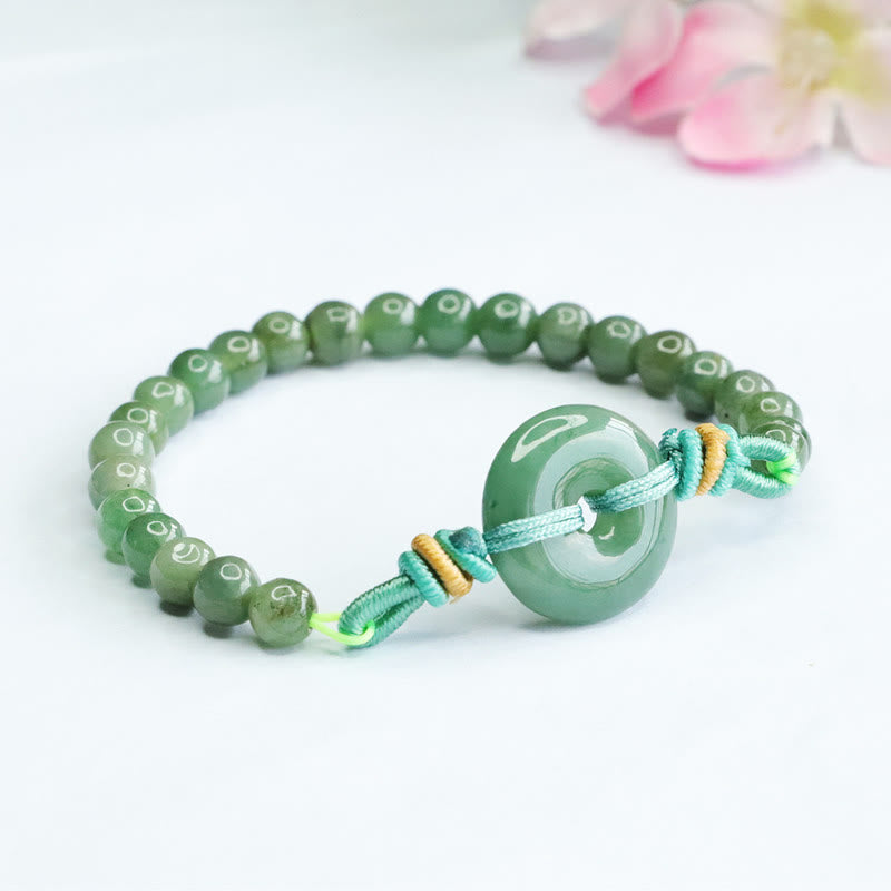 Buddha Stonesビーズ平和バックル繁栄ブレスレット