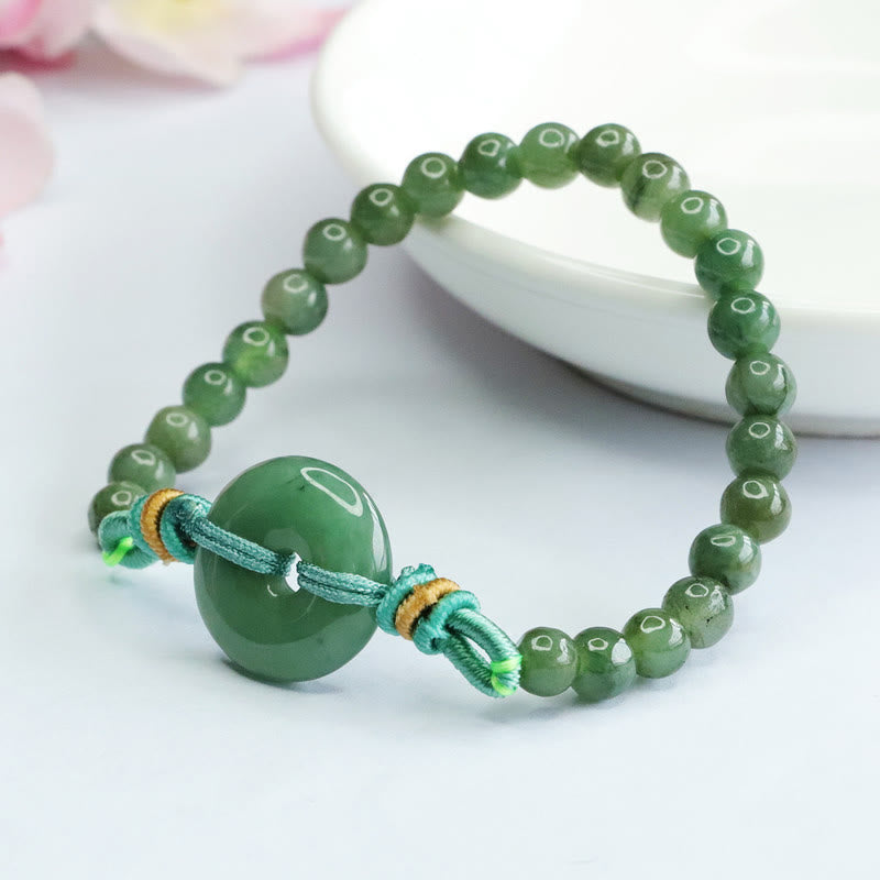 Buddha Stonesビーズ平和バックル繁栄ブレスレット