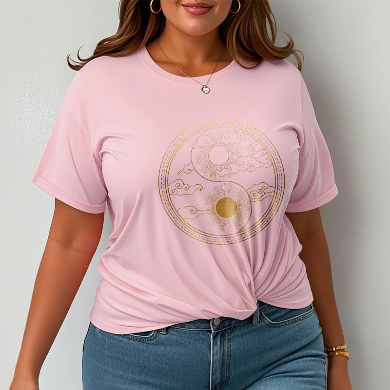 Buddha Stones陰陽 太陽 吉兆 雲 Tシャツ - image 18