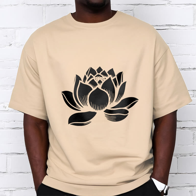 Buddha Stones蓮の花デザインTシャツ - image 11