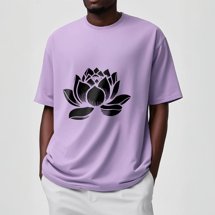 Buddha Stones蓮の花デザインTシャツ - image 17