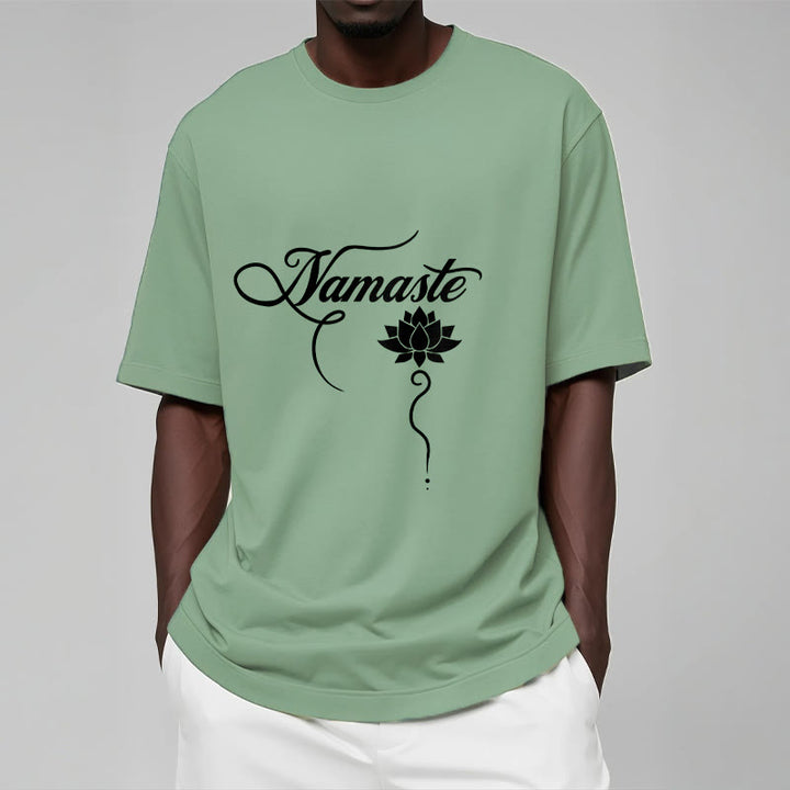Buddha StonesHELLO ヒンディー語 ロータス Tシャツ - image 16