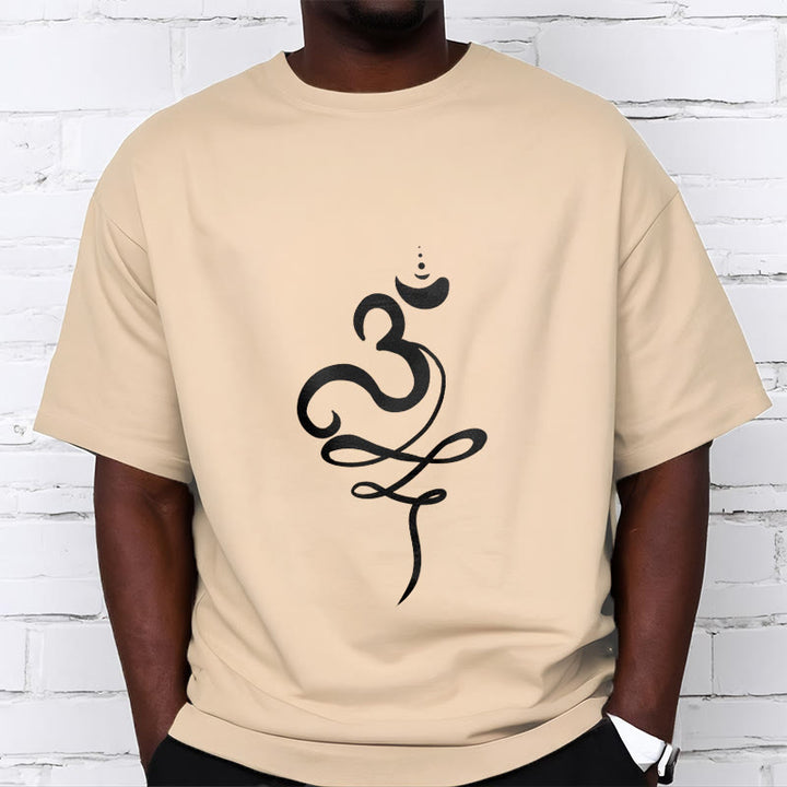 Buddha Stones OM サンスクリット ティー T シャツ - image 9