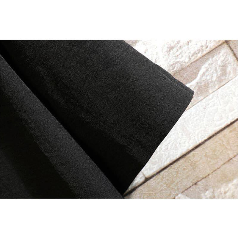 Buddha Stonesヴィンテージ カジュアル 無地 メンズ 半袖シャツ ジャケット - image 8